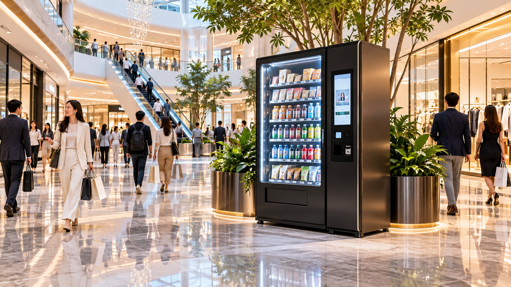 How to Plan a Vending Machine Project for Shopping Malls