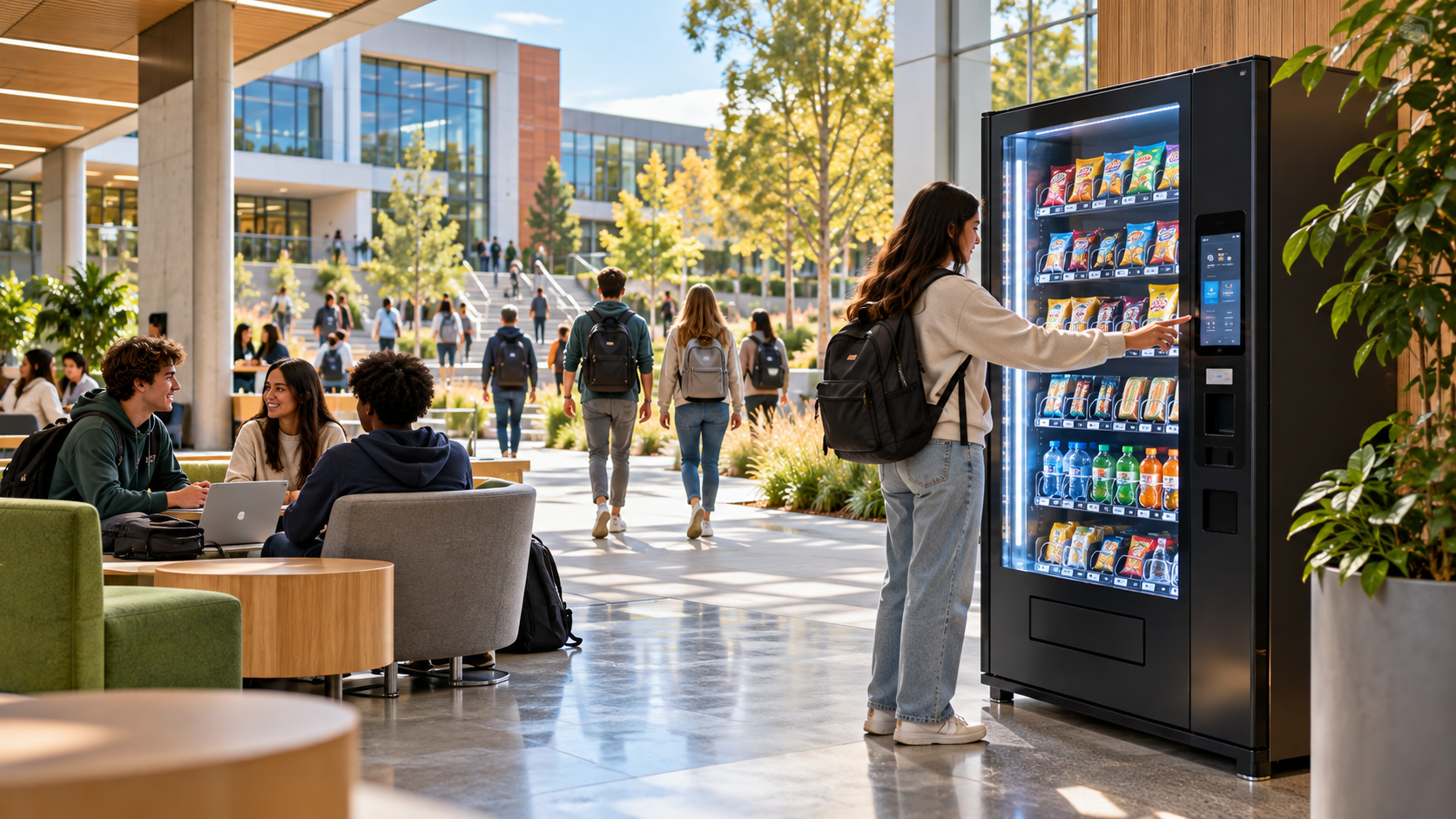 Smart Vending Solutions for Schools and University Campuses