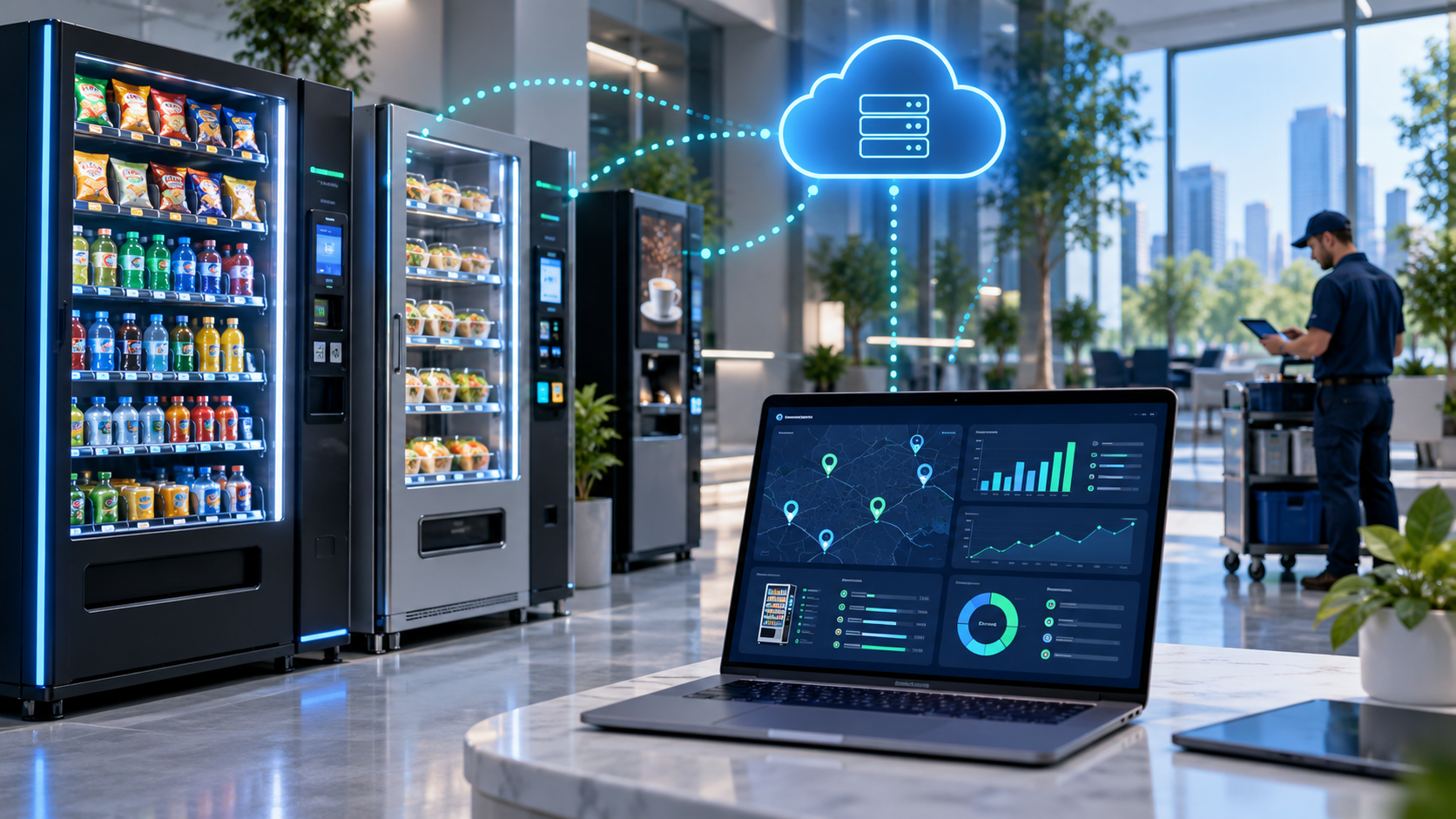 How a Smart Vending Management Platform Connects Machines and Operations