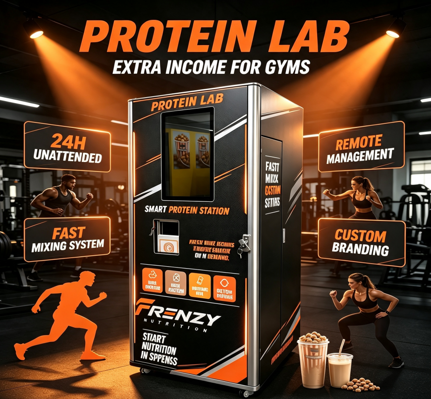Protein Powder Vending Machine