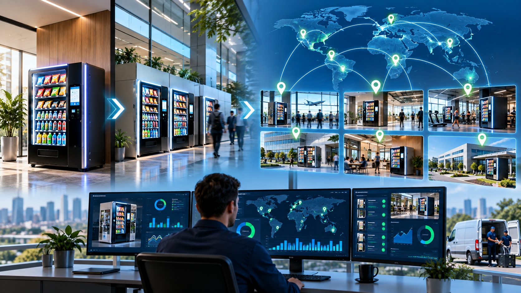 From One Machine to Multiple Locations: How to Scale a Vending Business