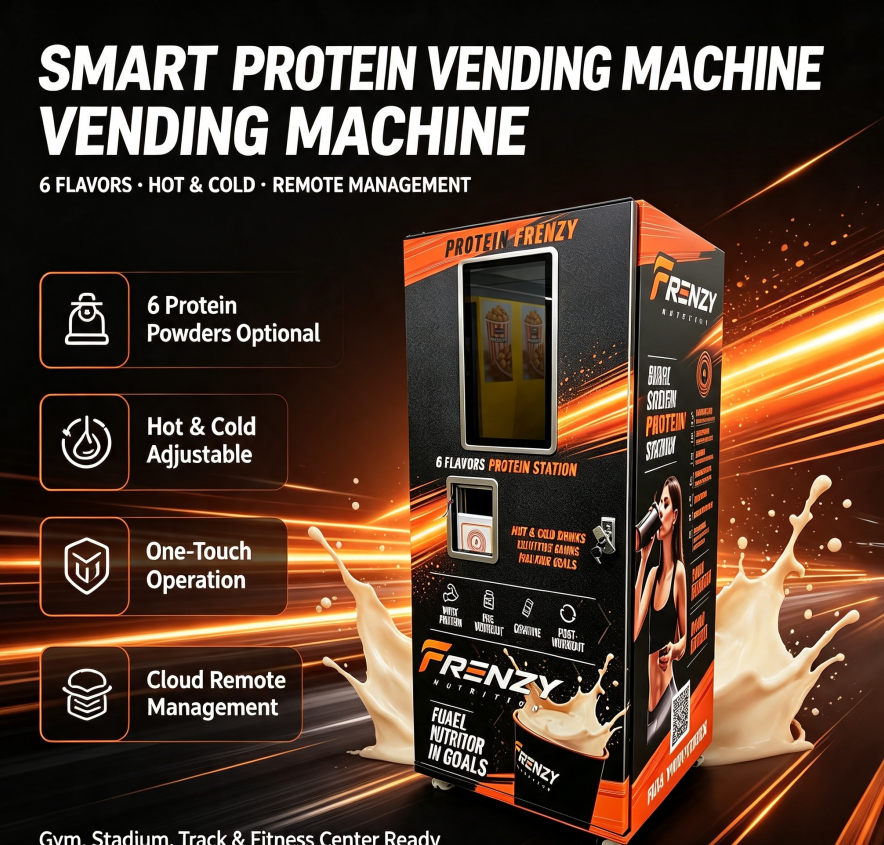 Protein Powder Vending Machine