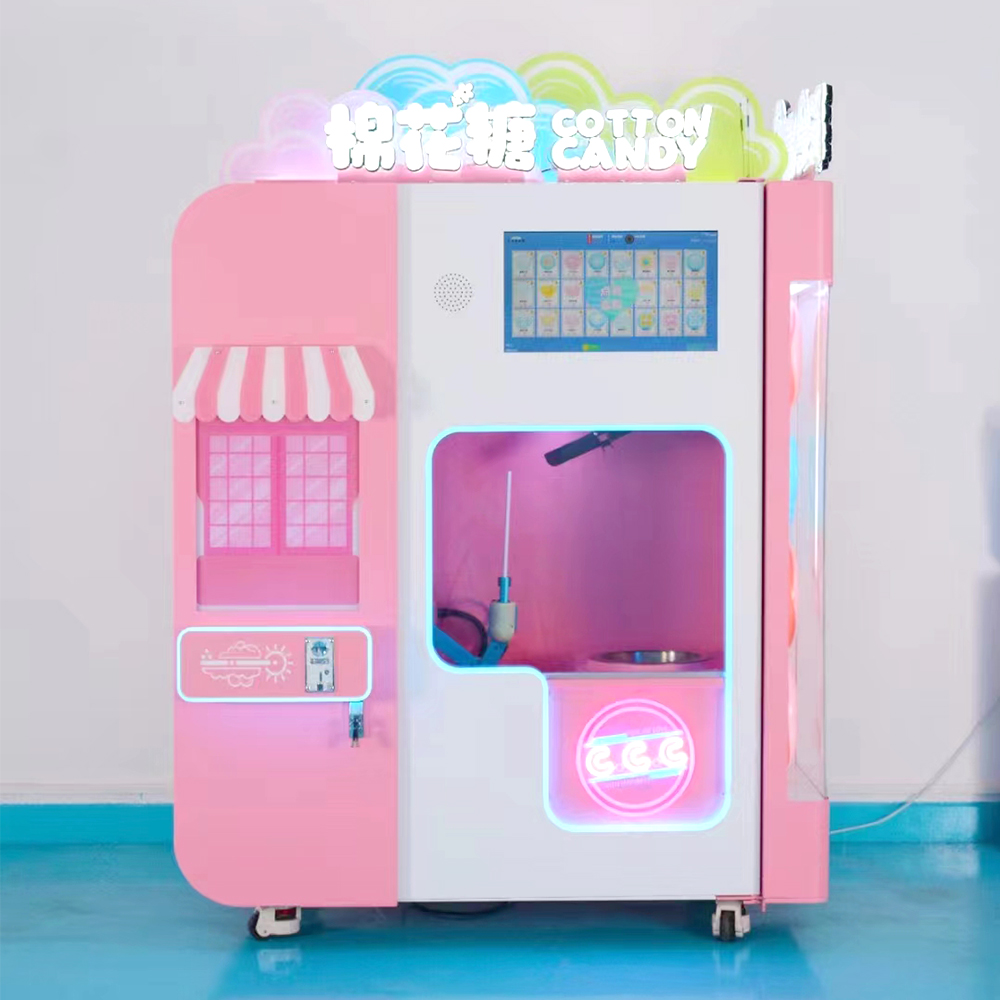 Cotton Candy Vending Machine