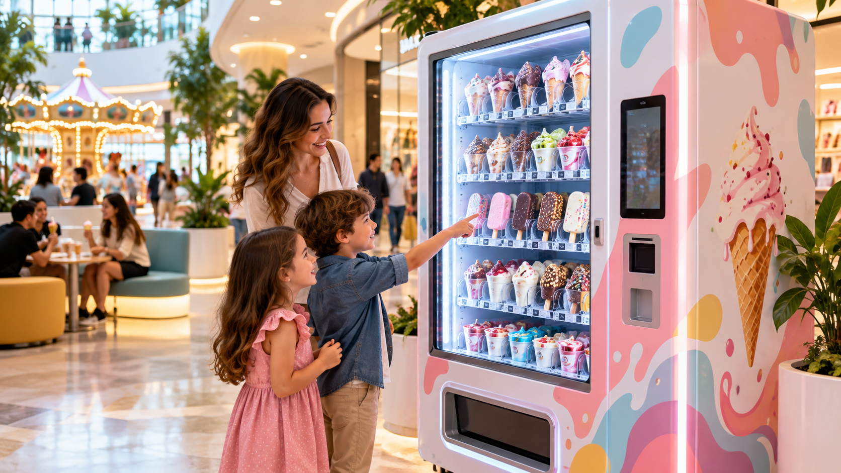 Ice Cream Vending Machines: Applications, Locations and Project Planning