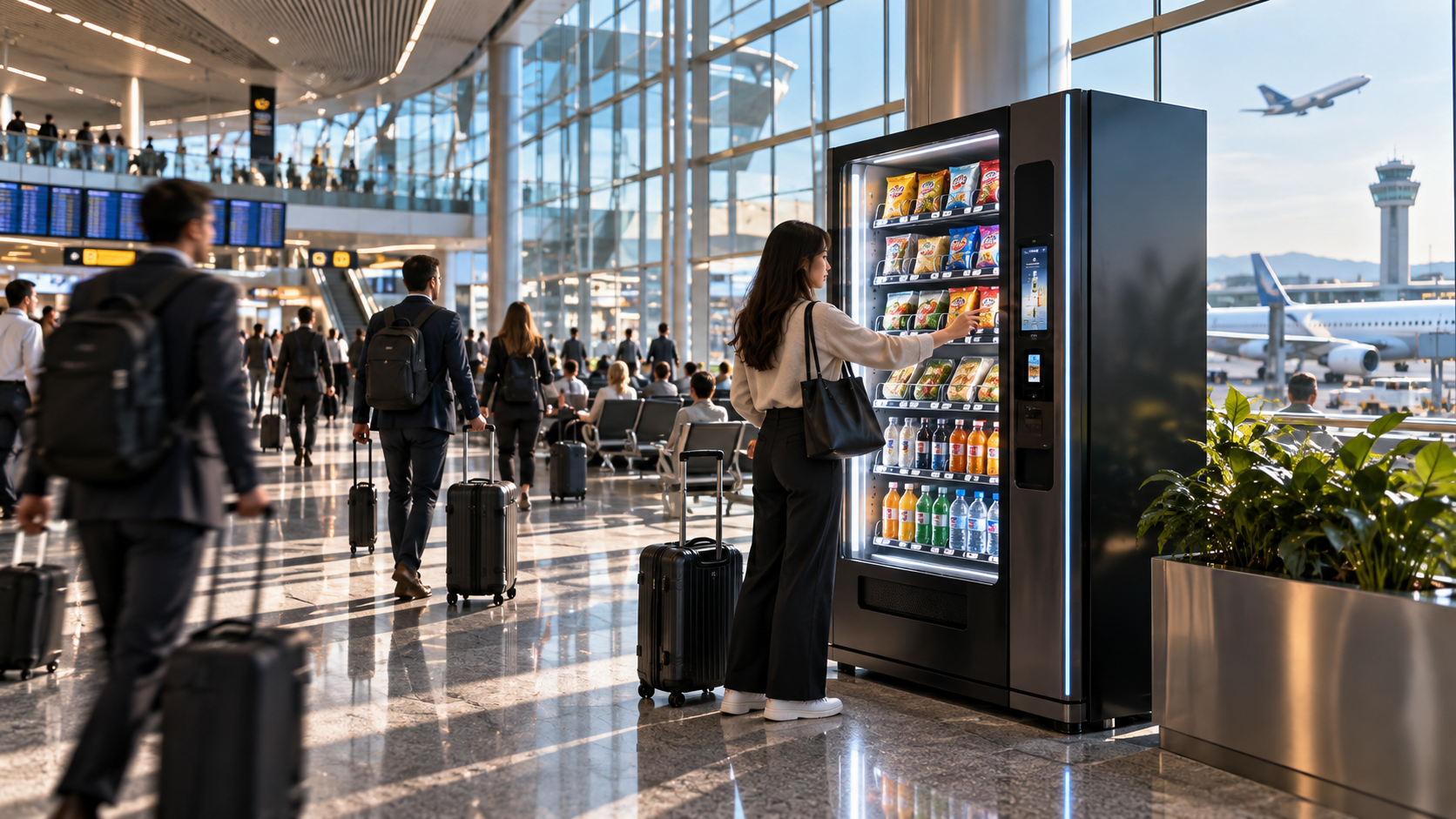 Vending Machine Deployment for Airports and Transportation Hubs
